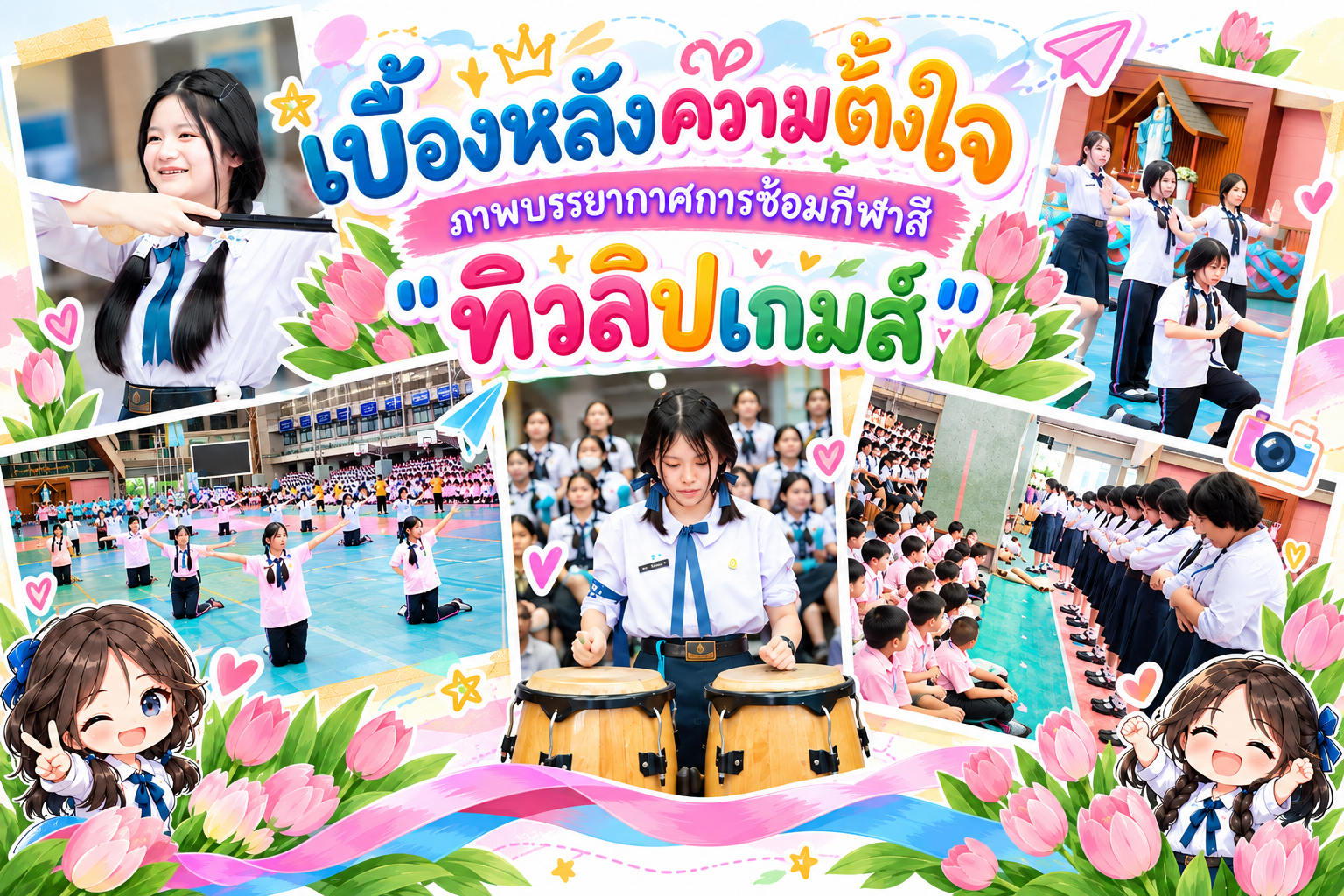 เบื้องหลังความตั้งใจ ทิวลิปเกมส์